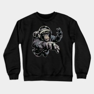 Astro Chimp 02 Crewneck Sweatshirt